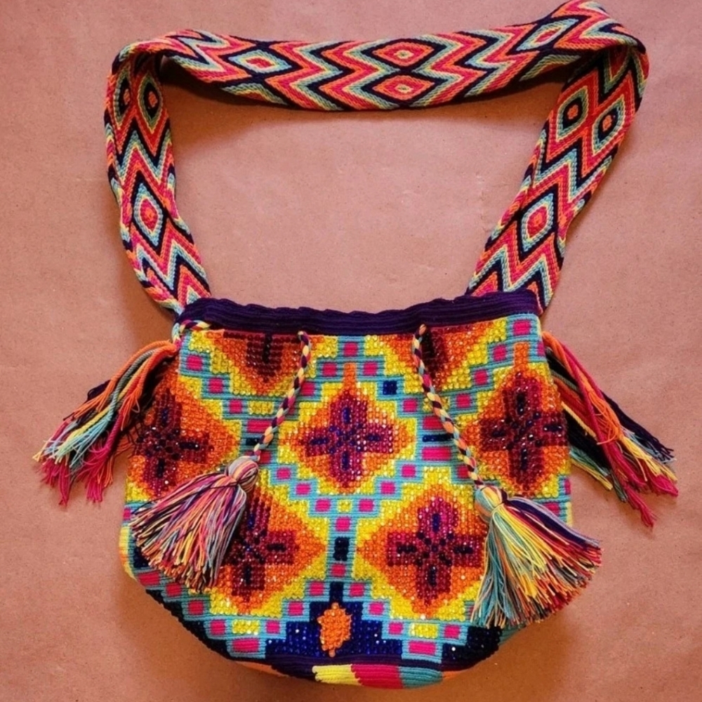 Luxchilas CrystalChila - Wayuu Luxury Mochila Bag